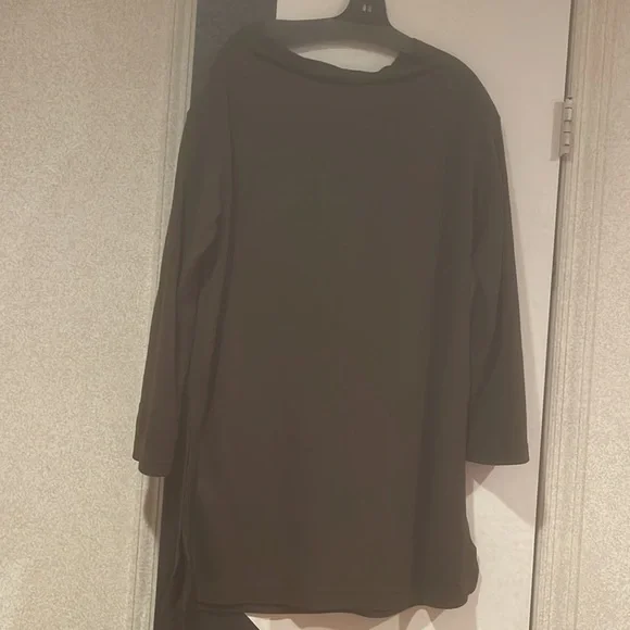 Dress blouse olive green